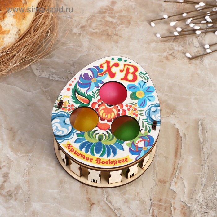 Коробочка с тремя свечами "Пасхальные цветы"
Коробочка с тремя свечами "Пасхальные цветы"