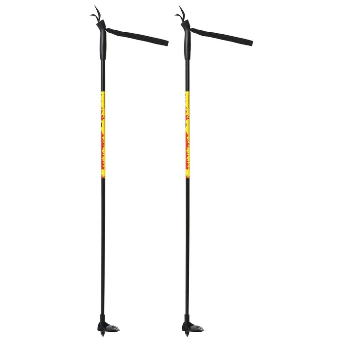 Палки лыжные стеклопластиковые, длина 95 см, цвета микс 
Палки лыжные стеклопластиковые, длина 95 см, цвета микс