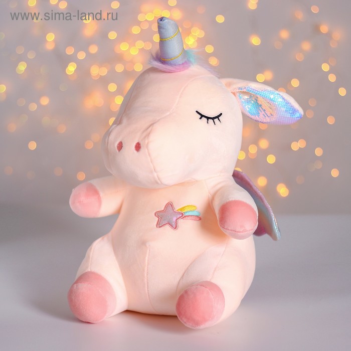 Мягкая игрушка «Единорог со звездой»
Мягкая игрушка «Единорог со звездой»