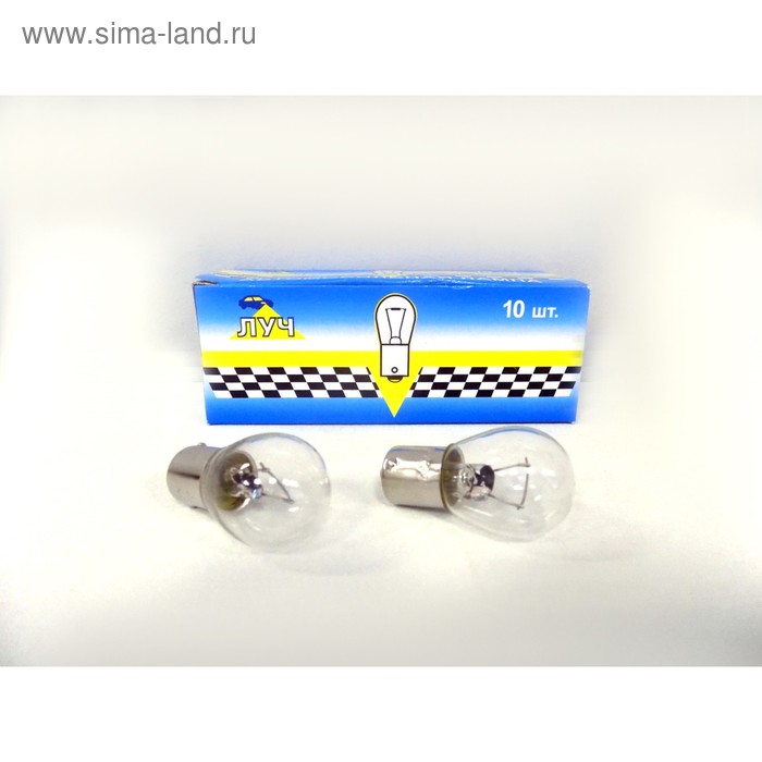 Лампа автомобильная Луч, ВА15s Т, 24 В, 21 Вт
Лампа автомобильная Луч, ВА15s Т, 24 В, 21 Вт