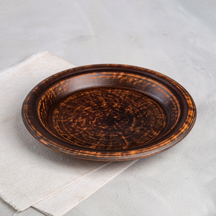 Тарелка "Для пасты", плоская, гладкая, красная глина, 19.5 см
Тарелка "Для пасты", плоская, гладкая, красная глина, 19.5 см