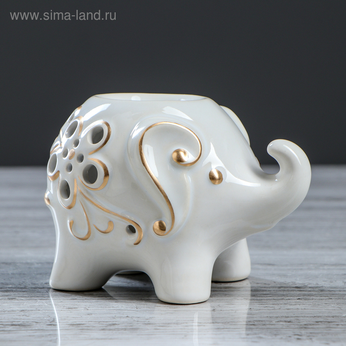 Аромалампа "Слоник", белый, 10 см
Аромалампа "Слоник", белый, 10 см