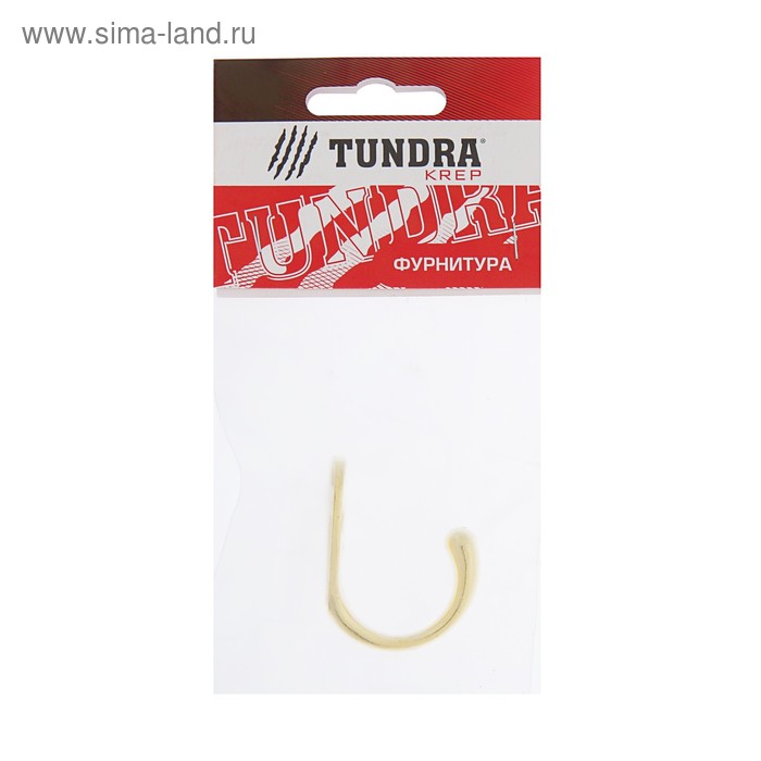 фото Крючок мебельный км1013gp, однорожковый, цвет золото, инд. упаковка