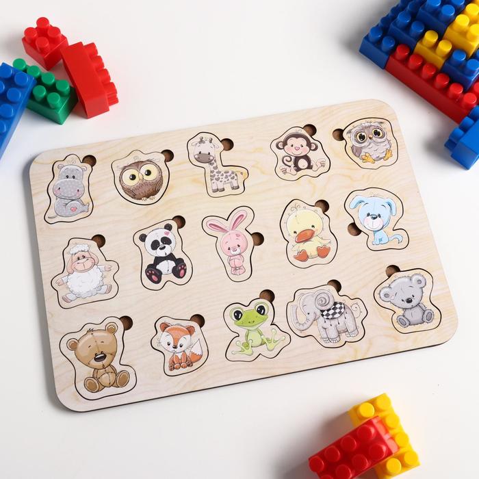 Сортер "Зверята"
Сортер "Зверята"