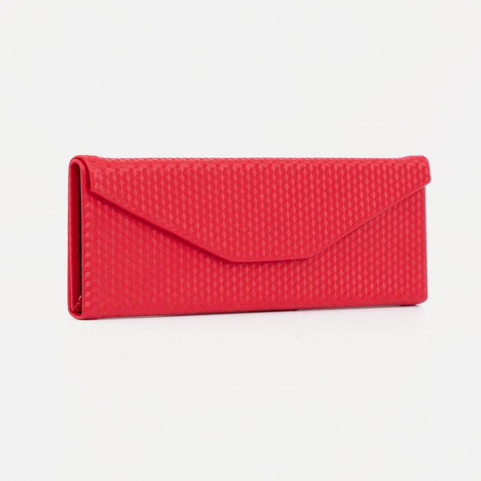 Футляр для очков, 16 × 1 × 5,5 см, цвет красный
Футляр для очков, 16 × 1 × 5,5 см, цвет красный
