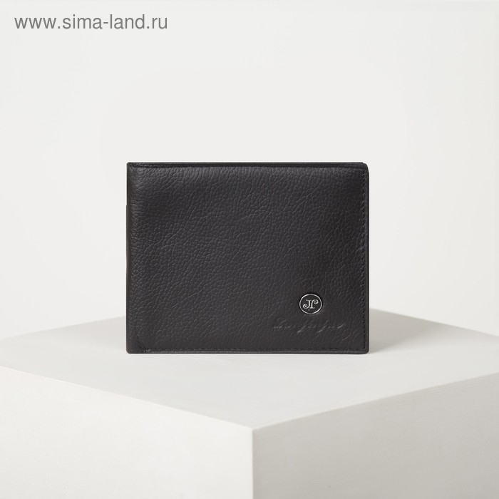 Портмоне мужское, 2 отдела на клапане, цвет чёрный
Портмоне мужское, 2 отдела на клапане, цвет чёрный