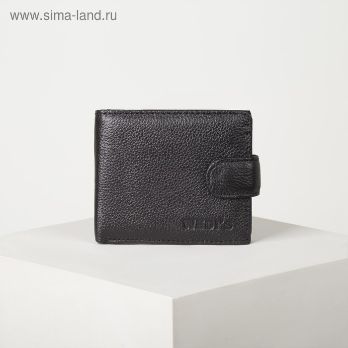 Портмоне мужское, 2 отдела на клапане, цвет чёрный
Портмоне мужское, 2 отдела на клапане, цвет чёрный
