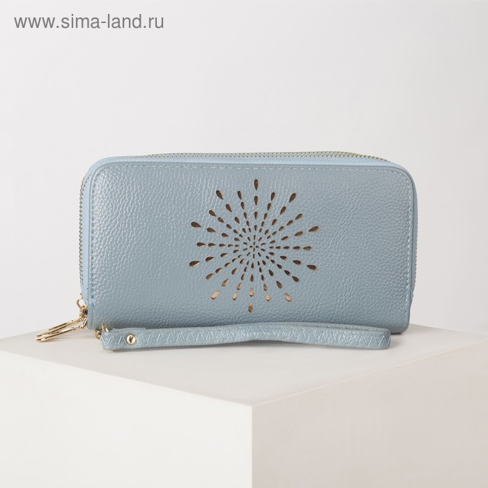 Кошелёк на молнии, цвет серый
Кошелёк на молнии, цвет серый