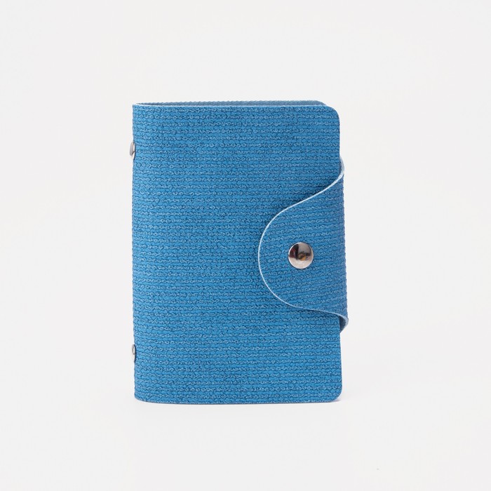 Визитница, 26 листов, цвет голубой
Визитница, 26 листов, цвет голубой