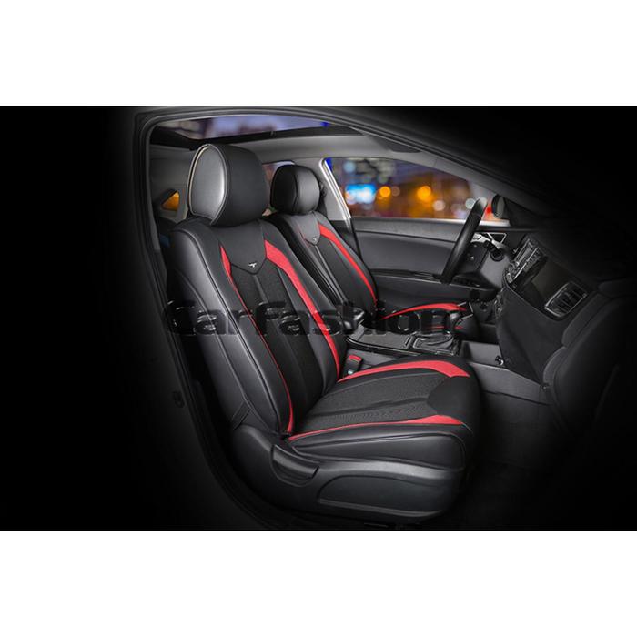 Накидки Urban, 3D, твид - экокожа, набор 2 шт, черный/красный
Накидки Urban, 3D, твид - экокожа, набор 2 шт, черный/красный