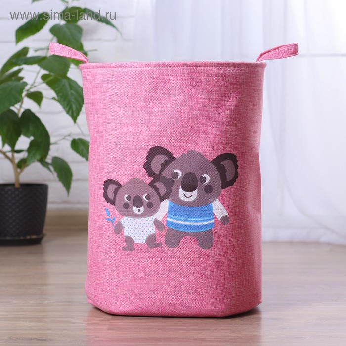 Корзинка для игрушек «Коалы» 35×35×45 см
Корзинка для игрушек «Коалы» 35×35×45 см