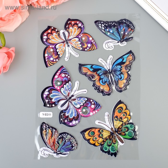 Наклейка пластик выпуклая текстура под дерево "Птицы/Бабочки" МИКС 30х18 см
Наклейка пластик выпуклая текстура под дерево "Птицы/Бабочки" МИКС 30х18 см