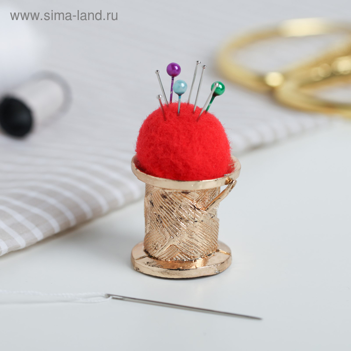 Игольница «Умелая рукодельница», под золото
Игольница «Умелая рукодельница», под золото