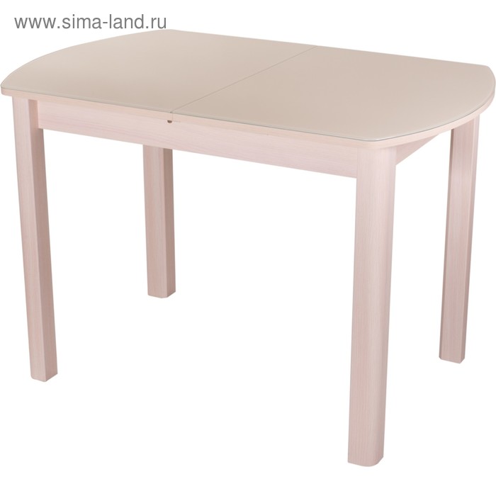 Стол раскладной Танго ПО-1, 1200(1570)х800х750, Молочный дуб/стекло кремовое/опора 04МД
Стол раскладной Танго ПО-1, 1200(1570)х800х750, Молочный дуб/стекло кремовое/опора 04МД