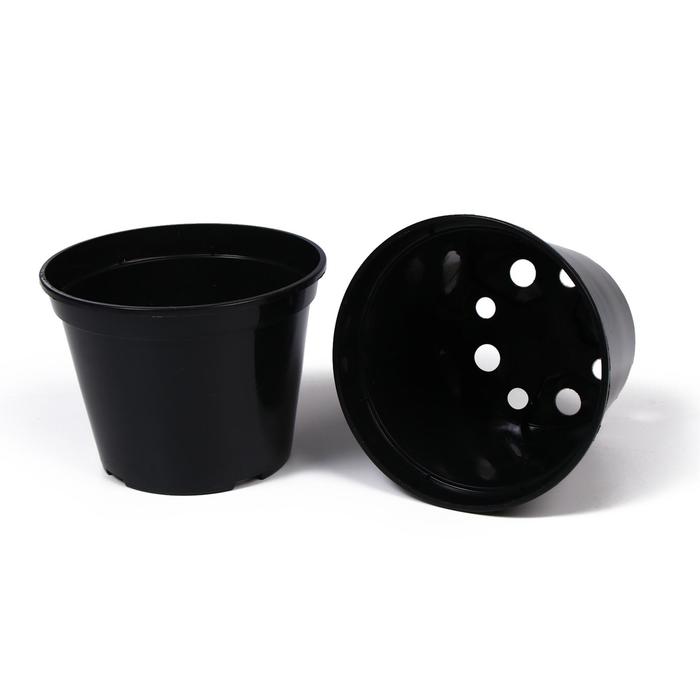Горшок для рассады, 880 мл, d = 13 × 9.8 см, чёрный
Горшок для рассады, 880 мл, d = 13 × 9.8 см, чёрный