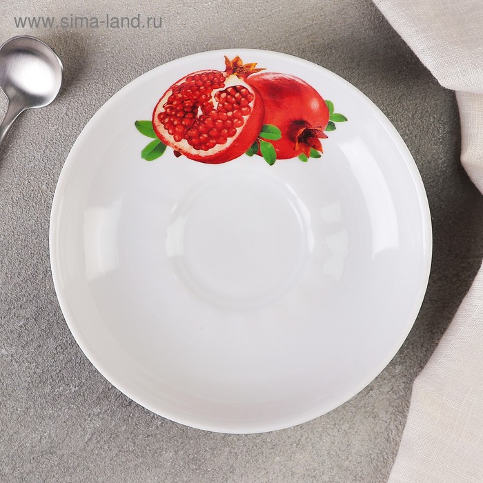 Блюдце «Гранат», d=15 см
Блюдце «Гранат», d=15 см