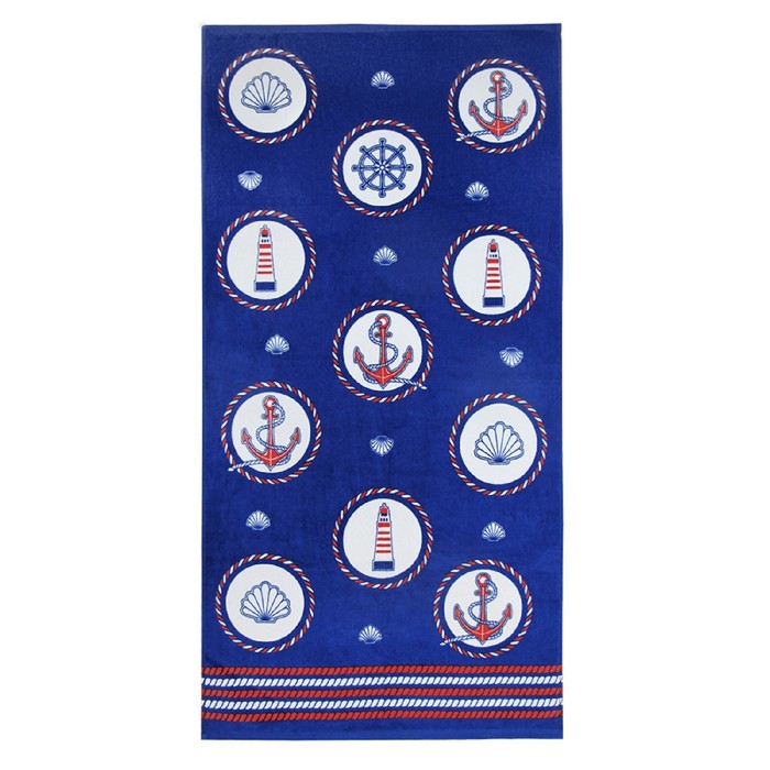 Полотенце «Регата», размер 60 х 120 см, цвет синий
Полотенце «Регата», размер 60 х 120 см, цвет синий