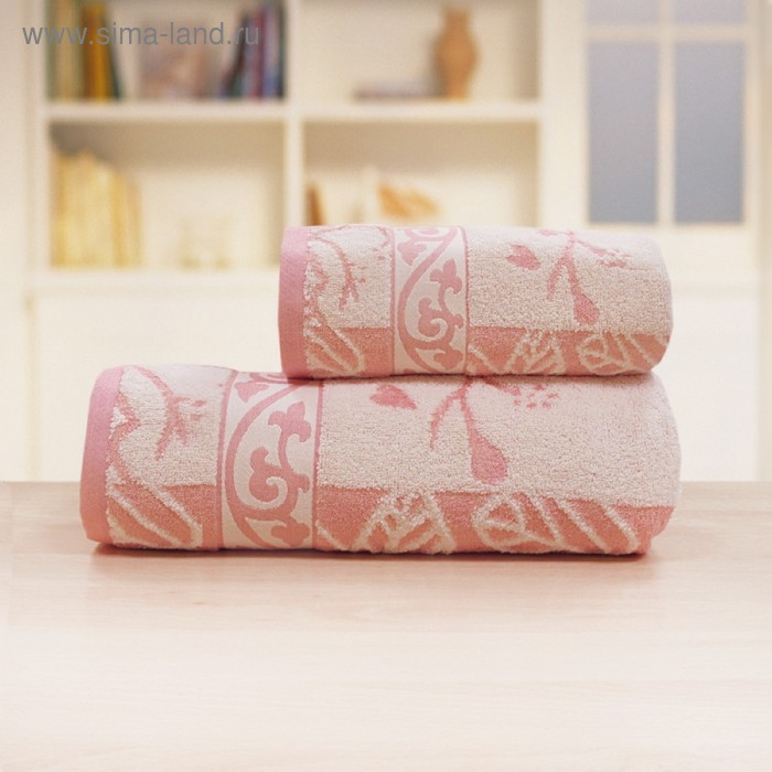 Полотенце «Флоранс», размер 70 х 140 см, цвет розовый
Полотенце «Флоранс», размер 70 х 140 см, цвет розовый