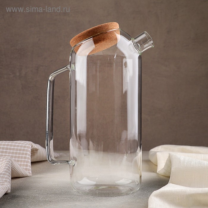 Графин с крышкой «Эко», 1,5 л, 17×10,5×25,5
Графин с крышкой «Эко», 1,5 л, 17×10,5×25,5