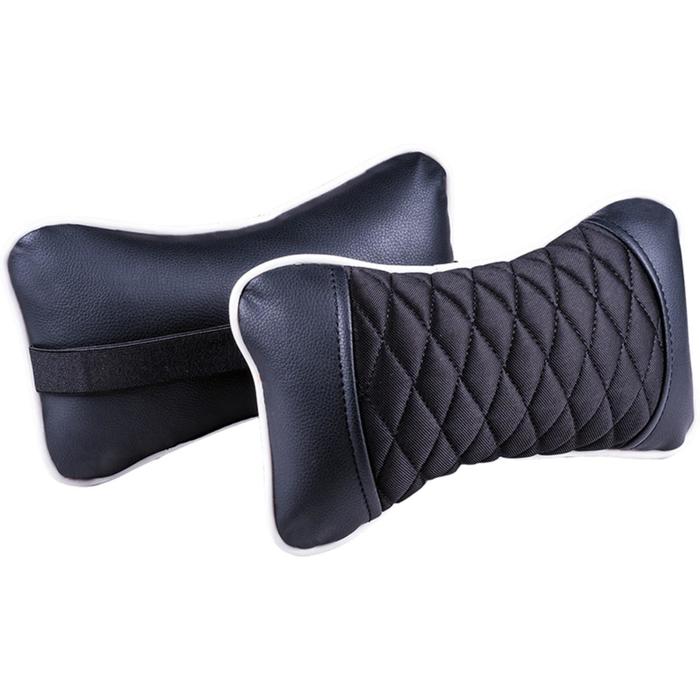 Подушка автомобильная, для шеи Element, жаккард-экокожа, черный/белый, 2 шт
Подушка автомобильная, для шеи Element, жаккард-экокожа, черный/белый, 2 шт
