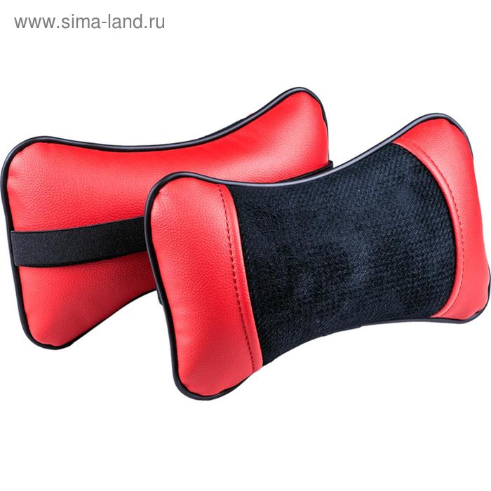 Подушка автомобильная, для шеи Space, экокожа-текстиль, черный/красный, 2 шт
Подушка автомобильная, для шеи Space, экокожа-текстиль, черный/красный, 2 шт