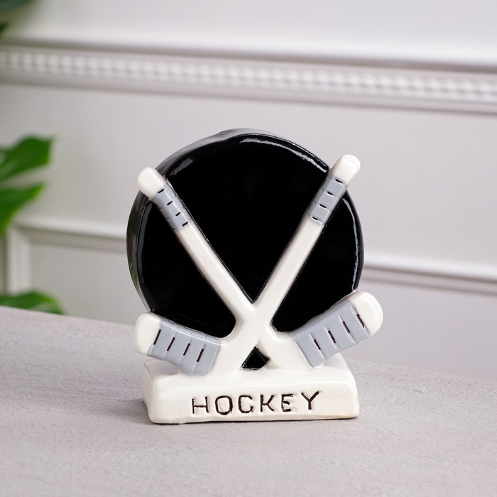 Копилка "Шайба", чёрно-белая, керамика, 19 см
Копилка "Шайба", чёрно-белая, керамика, 19 см