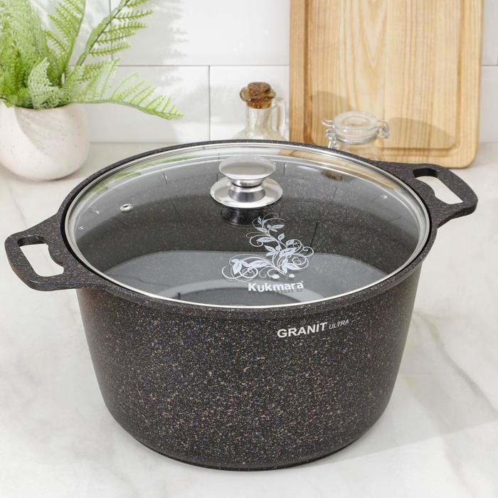 Кастрюля Granit ultra, 8 л, стеклянная крышка, антипригарное покрытие, цвет синий
Кастрюля Granit ultra, 8 л, стеклянная крышка, антипригарное покрытие, цвет синий