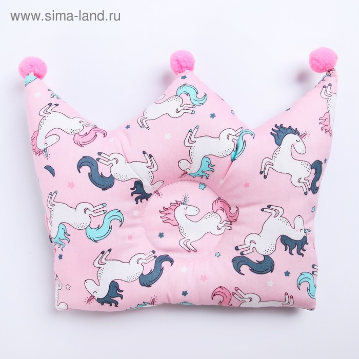 Подушка детская ортопедическая «Корона» единорог на розовом
Подушка детская ортопедическая «Корона» единорог на розовом