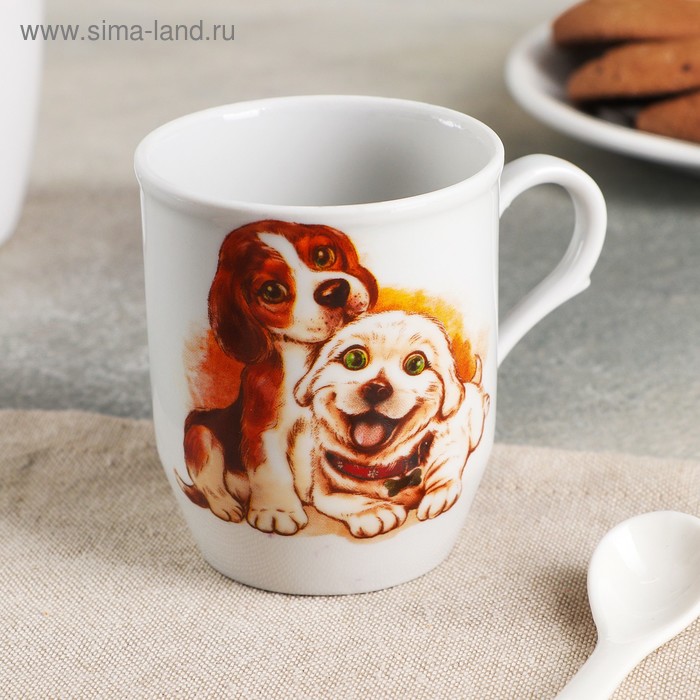 Кружка «Щенки», 210 мл
Кружка «Щенки», 210 мл