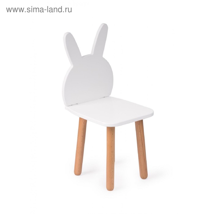 Стул детский Happy Baby Krolik Chair, цвет белый 
Стул детский Happy Baby Krolik Chair, цвет белый