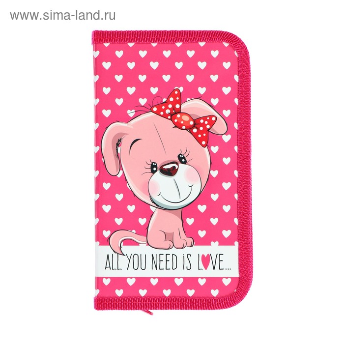 Пенал 1 секция, 110 х 190 мм, ламинированный картон, «Оникс», ПКК 03- 5, Toy pet
Пенал 1 секция, 110 х 190 мм, ламинированный картон, «Оникс», ПКК 03- 5, Toy pet