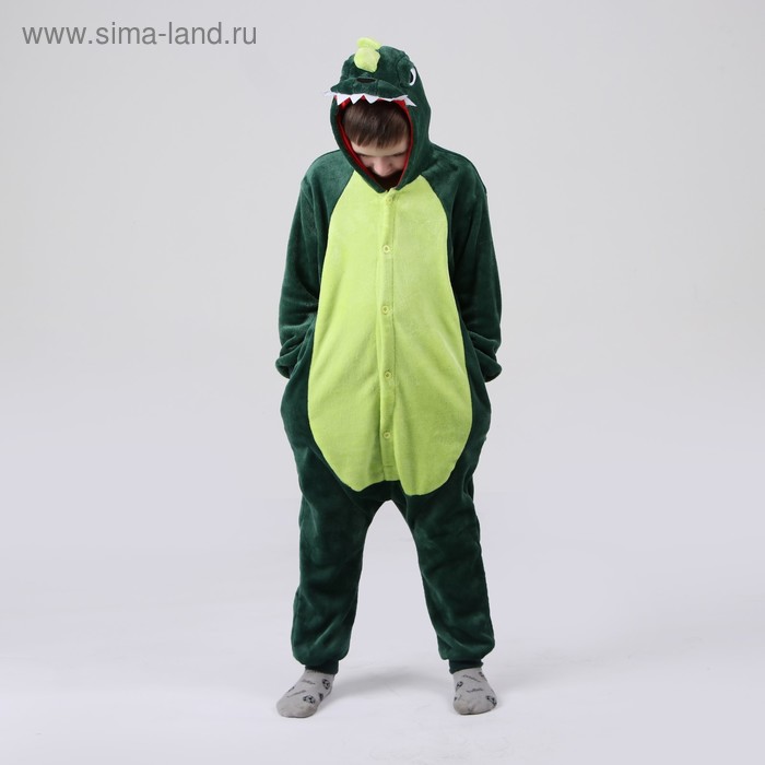 Кигуруми «Дракон зелёный», рост 130 см
Кигуруми «Дракон зелёный», рост 130 см