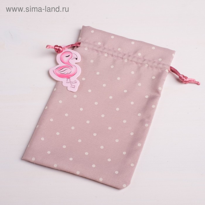 Мешок подарочный «Фламинго», 15 х 20 см 
Мешок подарочный «Фламинго», 15 х 20 см