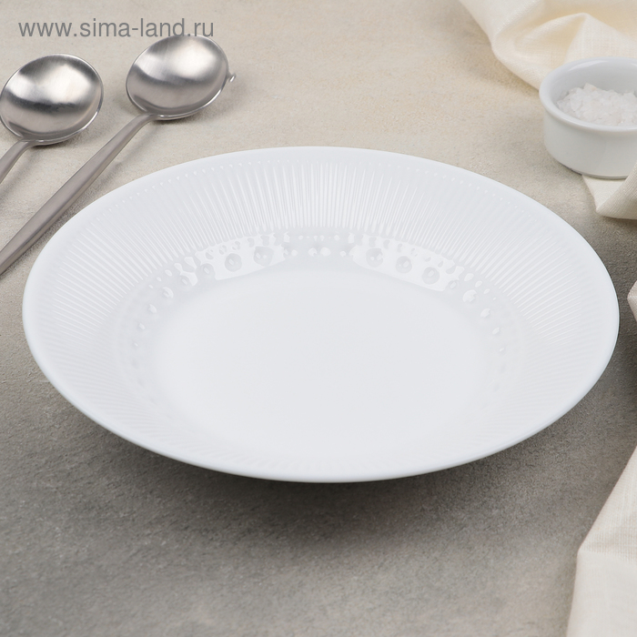 Тарелка суповая Alizee Perle, 700 мл, d=23 см
Тарелка суповая Alizee Perle, 700 мл, d=23 см