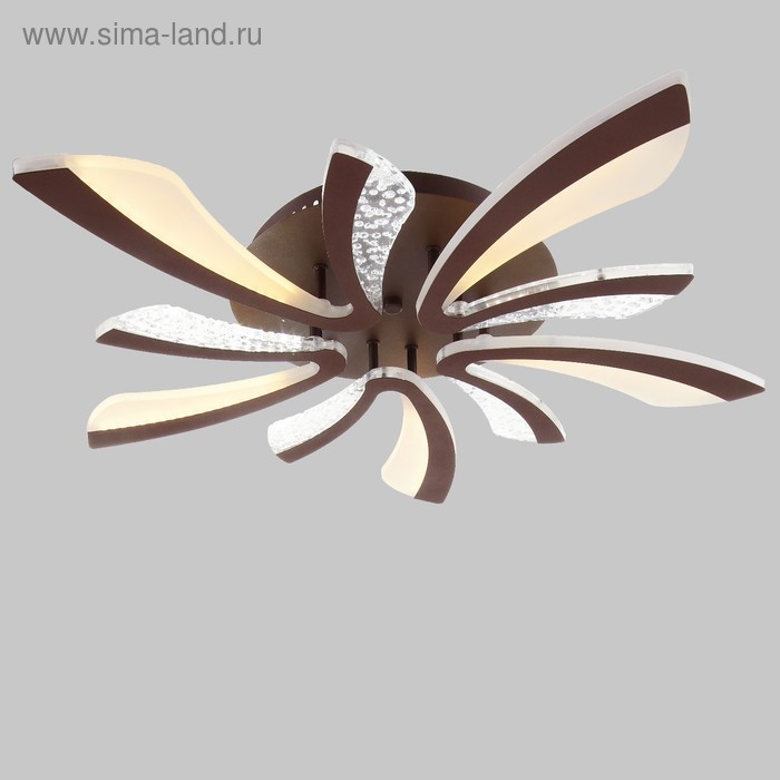 Люстра с ПДУ "Леванте" LED 50Вт 3 режима 3000-6000К шоколадный 60х60х5 см.
Люстра с ПДУ "Леванте" LED 50Вт 3 режима 3000-6000К шоколадный 60х60х5 см.