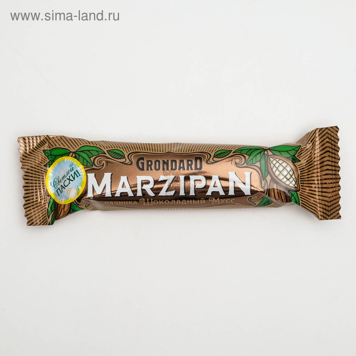 Марципановый батончик Grondard «Шоколадный мусс», 50 г
Марципановый батончик Grondard «Шоколадный мусс», 50 г