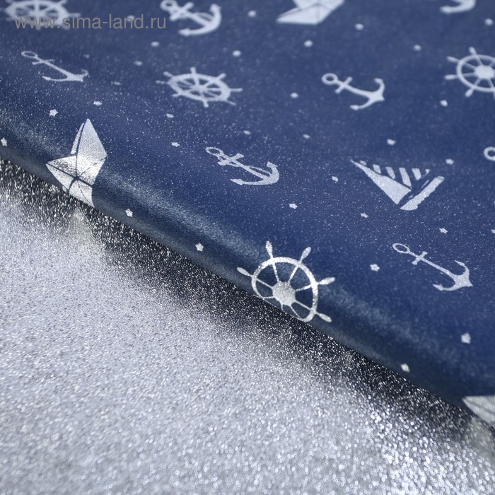 Плёнка упаковочная фольгированная «Море», 70 × 50 см
Плёнка упаковочная фольгированная «Море», 70 × 50 см