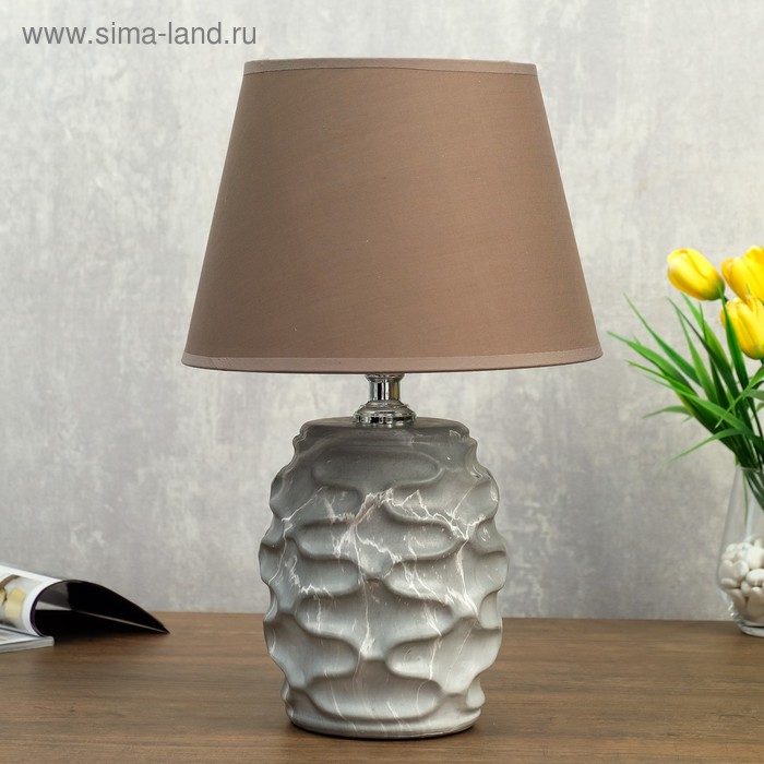 Лампа настольная 08952/1 E14 40Вт серый 22х22х36 см
Лампа настольная 08952/1 E14 40Вт серый 22х22х36 см