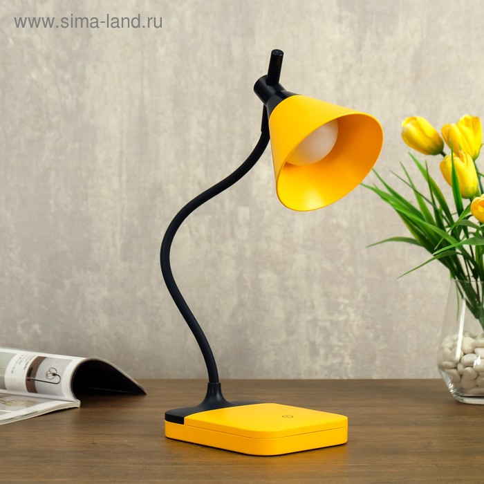 Лампа настольная сенсорная 85298/1 LED 3Вт 3 режима USB AKB желто-черный 12х10х37 см
Лампа настольная сенсорная 85298/1 LED 3Вт 3 режима USB AKB желто-черный 12х10х37 см