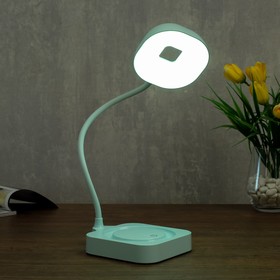 Лампа настольная сенсорная 85300/1 12хLED 3Вт 3 режима диммер USB AKB лазурный 11х12,8х35 см 47348
Лампа настольная сенсорная 85300/1 12хLED 3Вт 3 режима диммер USB AKB лазурный 11х12,8х35 см 47348