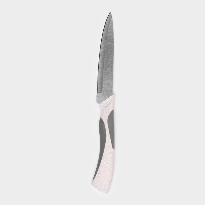 фото Нож кухонный доляна «мезури», лезвие 12,5 см, цвет микс