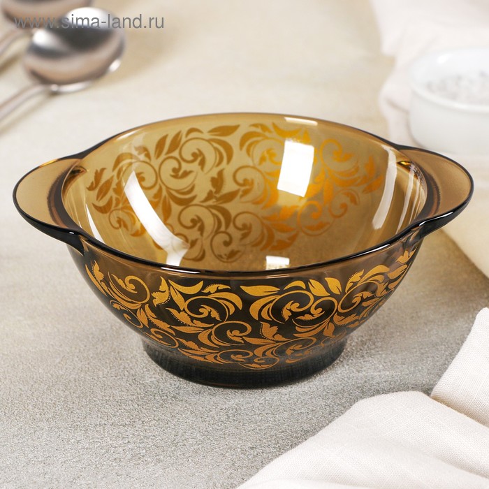 Бульонница «Эмилия. Вензель золото», 510 мл, цвет коричневый
Бульонница «Эмилия. Вензель золото», 510 мл, цвет коричневый