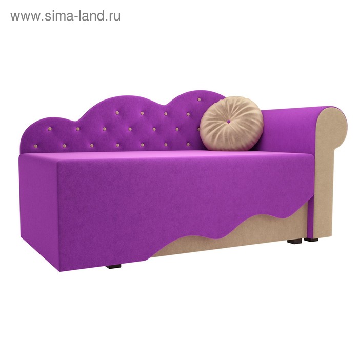 Детская кровать «Тедди 1», механизм выкатной, микровельвет, цвет фиолетовый / бежевый
Детская кровать «Тедди 1», механизм выкатной, микровельвет, цвет фиолетовый / бежевый