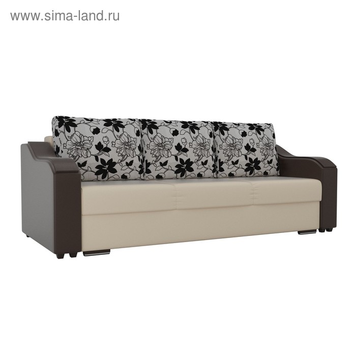 Прямой диван «Монако», механизм еврокнижка, экокожа, цвет бежевый / коричневый
Прямой диван «Монако», механизм еврокнижка, экокожа, цвет бежевый / коричневый