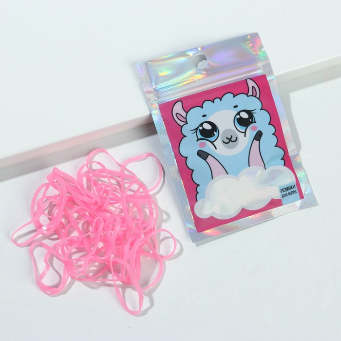 Резинки для волос силиконовые «Лама», 50 шт.
Резинки для волос силиконовые «Лама», 50 шт.