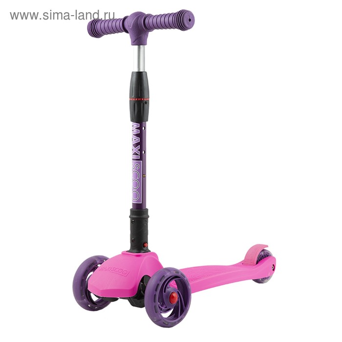 Самокат Maxiscoo Baby Delux со светящимися колёсами, цвет розовый
Самокат Maxiscoo Baby Delux со светящимися колёсами, цвет розовый