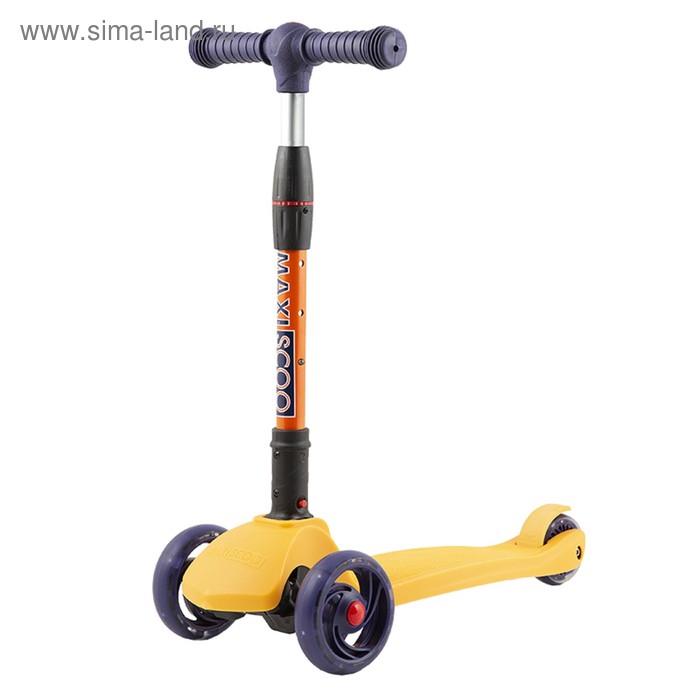Самокат Maxiscoo Baby Delux со светящимися колёсами, цвет жёлтый
Самокат Maxiscoo Baby Delux со светящимися колёсами, цвет жёлтый