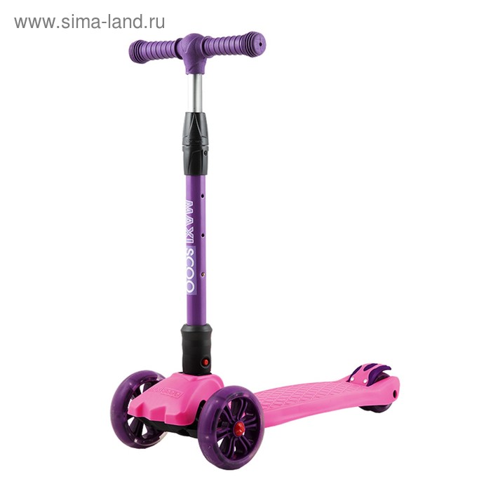 Самокат Maxiscoo Junior Delux со светящимися колёсами, цвет розовый
Самокат Maxiscoo Junior Delux со светящимися колёсами, цвет розовый
