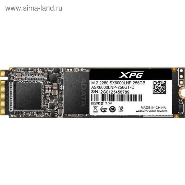 Накопитель SSD A-Data XPG SX6000 Lite M.2 2280 ASX6000LNP-256GT-C, 256Гб, PCI-E x4
Накопитель SSD A-Data XPG SX6000 Lite M.2 2280 ASX6000LNP-256GT-C, 256Гб, PCI-E x4