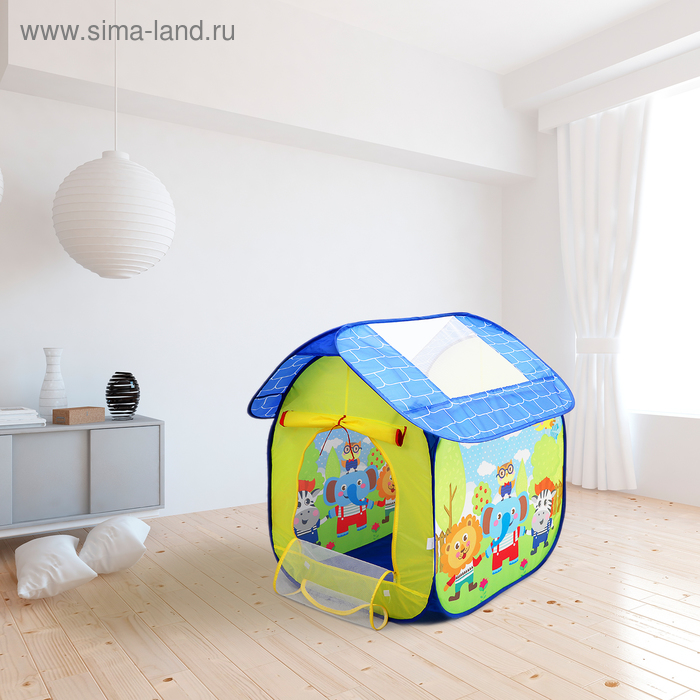 Палатка детская игровая «Животные» 114×112×102 см
Палатка детская игровая «Животные» 114×112×102 см